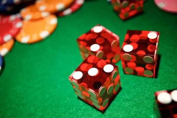 Live dealer blackjack table with multiple camera angles